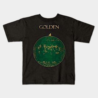 Jungkook Golden Moon (without lyrics) Kids T-Shirt